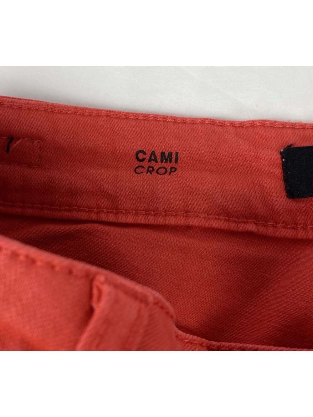 NWT Liverpool Women's Bittersweet Coral Cami-Crop Jeans Size 2/26 - Picture 8 of 16